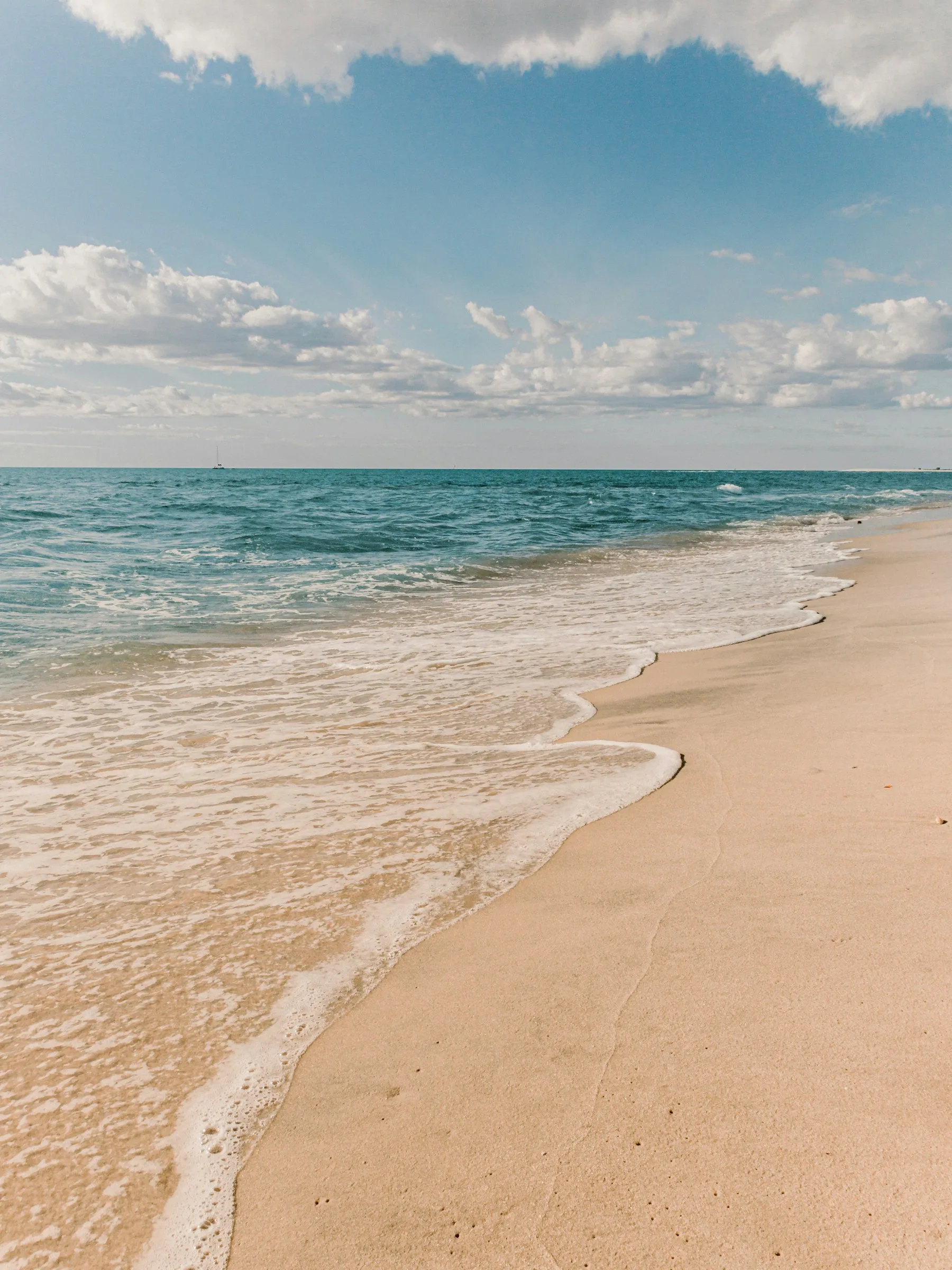 Pale sand and turquoise water along Madagascar's southwestern coast